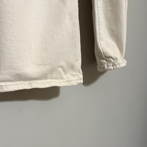 Wild Fable Beige Distressed Straight Leg Jeans - Picture 7 of 12